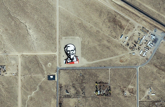 Imagen Satelital de Logo KFC