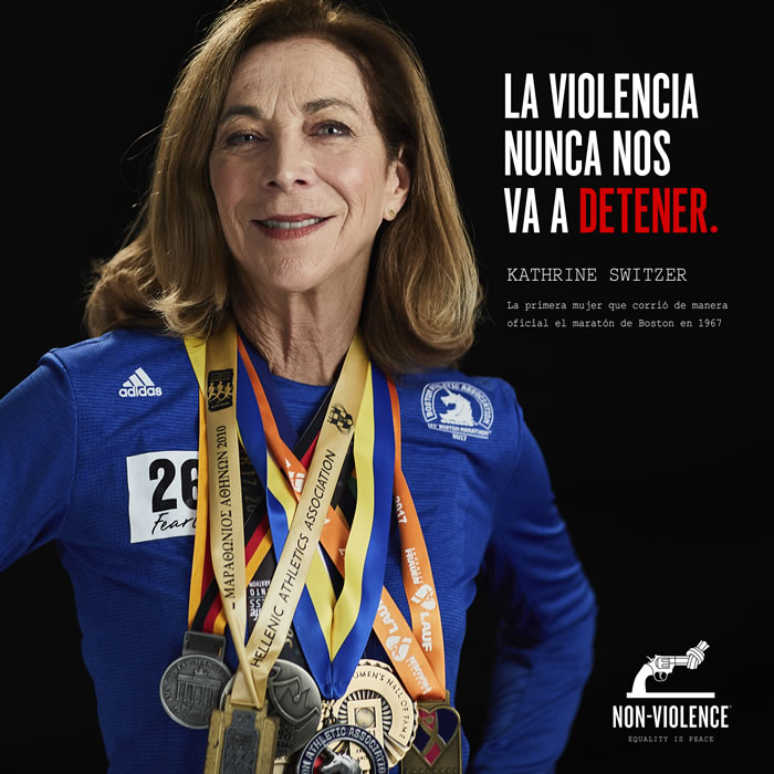 Kathrine Swtizer - #EqualityIsPeace 2