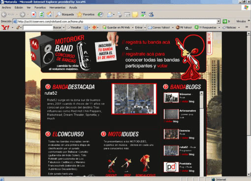 Concurso MOTOROKR BAND