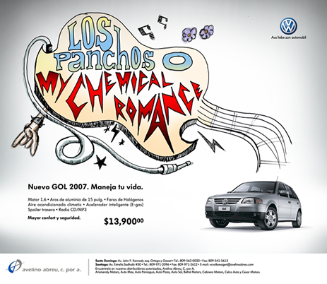 Gráficas Volkswagen Gol