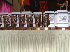 Premios Grand Prix y premios de Oro a las piezas y trayectoria