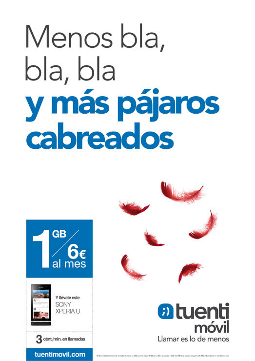 Llamar es lo de menos - Pájaros