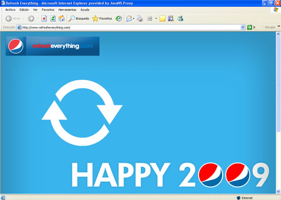 Campaña - Pepsi 2009
