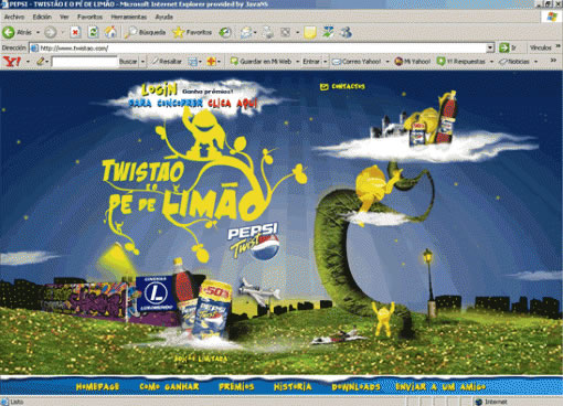 Web Pepsi Twist