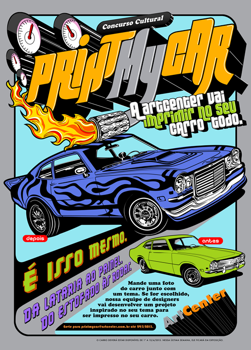 Poster Promoción Print My Car
