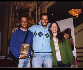 Creativos de Pragma DDB, junto a Karina Nessi, de LatinSpots.