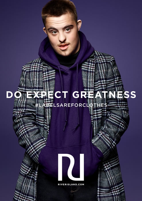 Campaña River Island - Labels are for Clothes