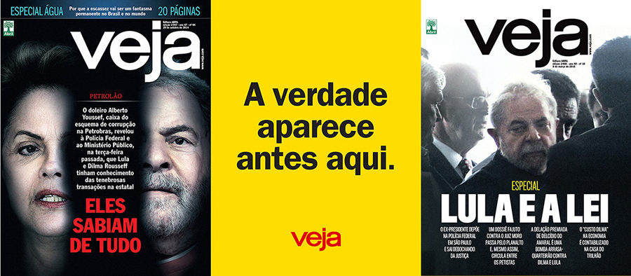 A verdade aparece antes aqui. VEJA 3