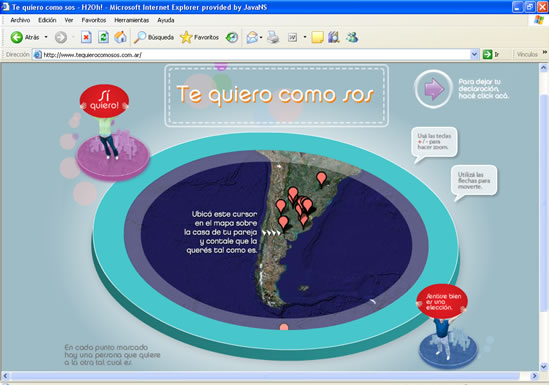 Web - Te Quiero Como Sos