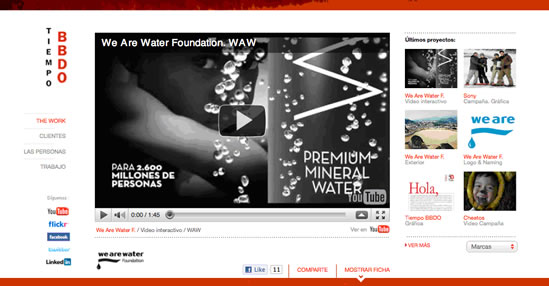 Web - Tiempo BBDO Barcelona