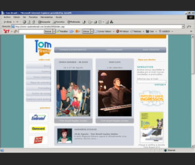 Website - Tom Brasil (RPM Produtora)