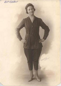 Antigua modelo femenina de Levi´s