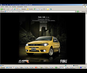 Web - Fiat Palio 1.8 R (No Borders Campaign Argentina)