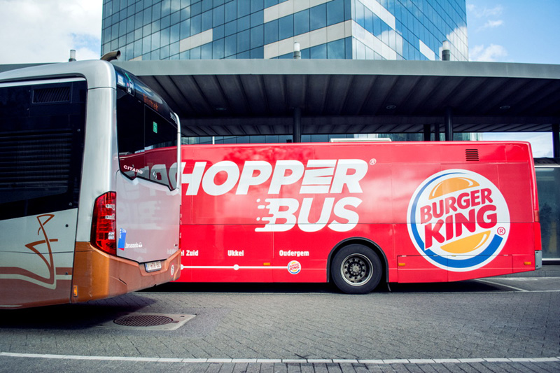Acción Burger King - The Whopper Bus